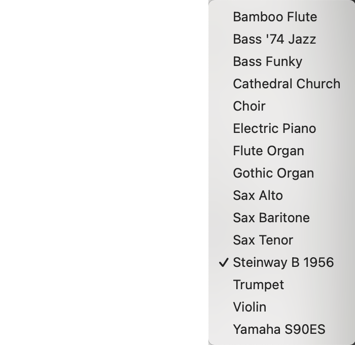 MIDI Instruments